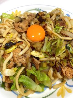 大豆ミートの焼きうどん-レシピのメイン写真