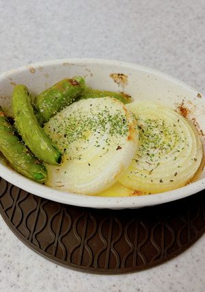 シンプル一番♪新玉ねぎのトースター焼き-レシピのメイン写真