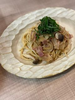 簡単 ワンパン ガーリック 和風パスタ-レシピのメイン写真
