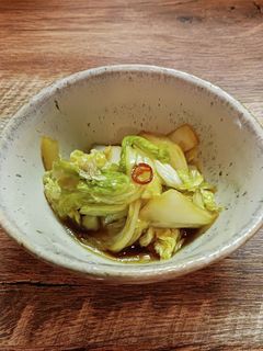 白菜の漬け物炒め-レシピのメイン写真