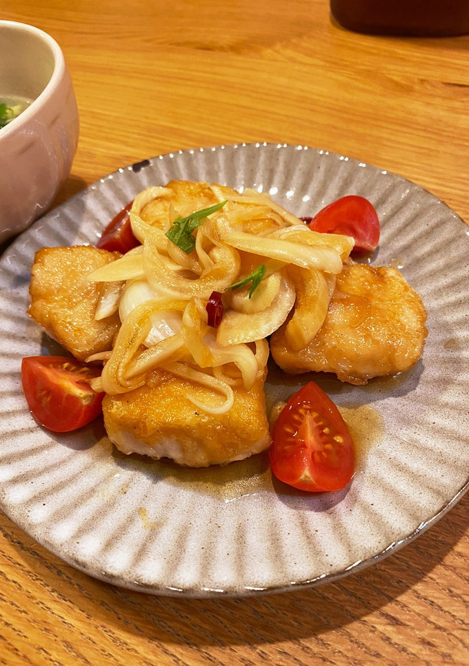 鶏むね肉のさっぱり南蛮漬け-レシピのメイン写真