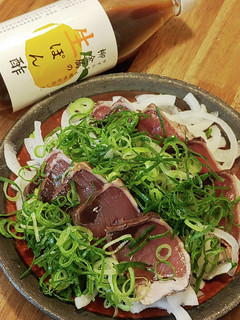柳金属の生ぽん酢で鰹のたたき-レシピのメイン写真