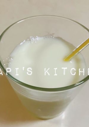 子どもたち歓喜❤︎なんちゃってレモン牛乳-レシピのメイン写真