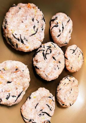 栄養詰め込み！シンプルひじき入りバーグ-レシピのメイン写真