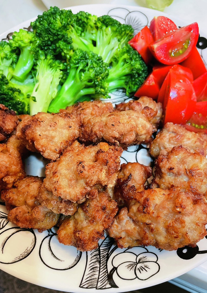 米粉活用！豚こま肉の唐揚げ-レシピのメイン写真