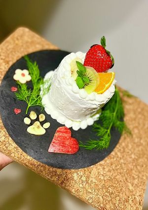 超簡単！犬用ケーキ！材料3つ！！-レシピのメイン写真