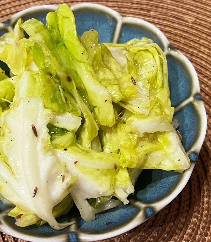 春キャベツのクミン和え-レシピのメイン写真