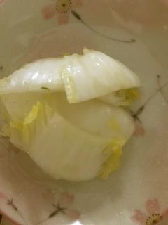 塩麹、寿司酢、鷹の爪の白菜の浅漬け-レシピのメイン写真