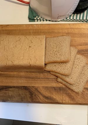 玄米粉入り米粉食パン（1.5斤）-レシピのメイン写真