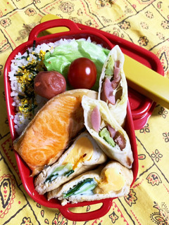 4/22よっちゃん鮭弁当-レシピのメイン写真