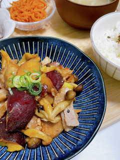 豚バラとさつまいもの照り煮-レシピのメイン写真