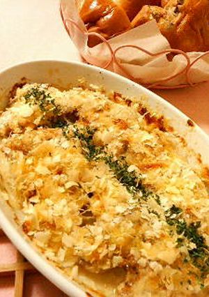 オーブンで楽チン☆鶏のマヨポテ焼き-レシピのメイン写真