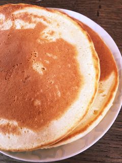 ふわふわぁ( *´꒫`)ホットケーキ-レシピのメイン写真