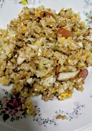 ある物でパパッと炒飯♪-レシピのメイン写真