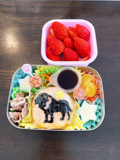 ライオン弁当☆幼稚園用☆年少3歳-レシピのメイン写真