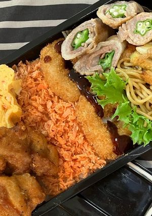 高1野球部息子弁当3-レシピのメイン写真