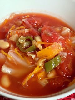 野菜とトマトスープ-レシピのメイン写真