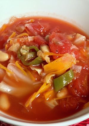 野菜とトマトスープ-レシピのメイン写真