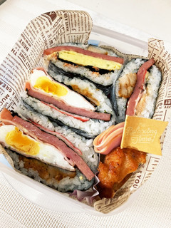 高1野球部息子おにぎらず弁当2-レシピのメイン写真