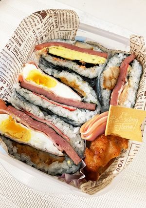 高1野球部息子おにぎらず弁当2-レシピのメイン写真