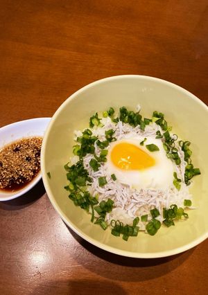 温玉のせ☆しらす丼-レシピのメイン写真