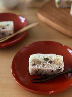4分で和風蒸しケーキ「浮島」-レシピのメイン写真