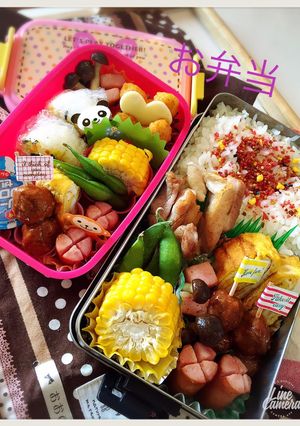 息子娘弁当-レシピのメイン写真