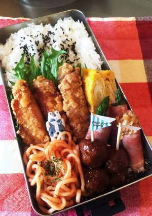 息子弁当-レシピのメイン写真