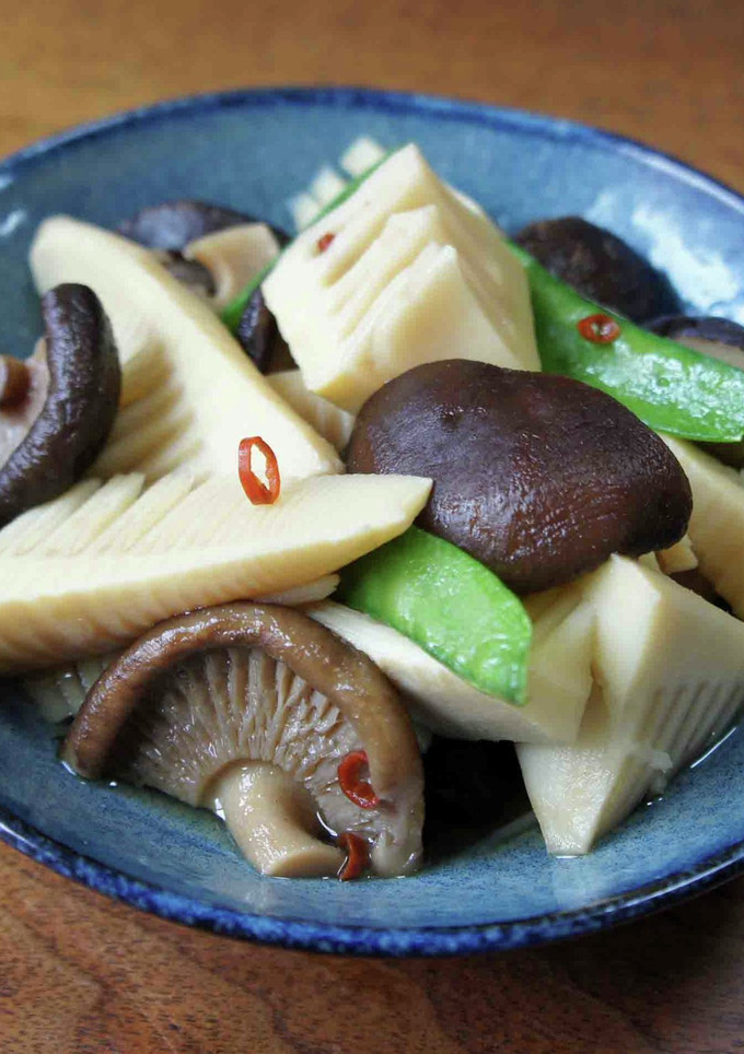 たけのこと椎茸の炊きあわせ-レシピのメイン写真