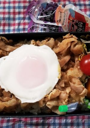 豚丼弁当(4.22)-レシピのメイン写真