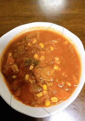 ミートハンバーグシチュー風-レシピのメイン写真