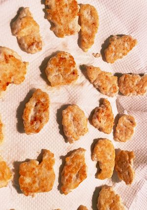 豆腐のチキンナゲット 手掴み食べ-レシピのメイン写真