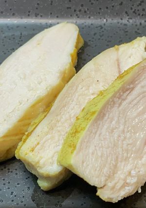 レンジdeサラダチキン【カレー風味】-レシピのメイン写真