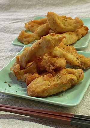 鶏ササミでお値打ちピリ辛✨鶏天-レシピのメイン写真