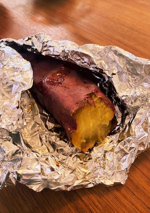ヘルシオでねっとり焼き芋-レシピのメイン写真