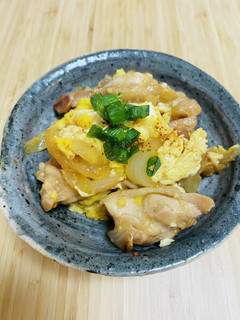 ふわふわ卵♪親子丼風とり肉たまご炒め-レシピのメイン写真