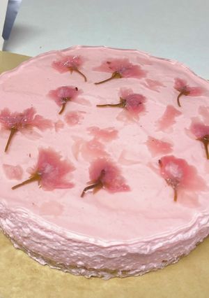 さくらのチーズケーキ-レシピのメイン写真
