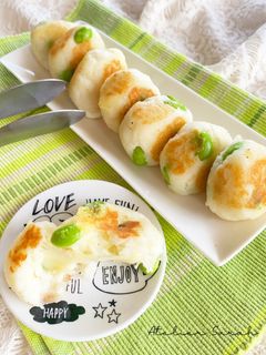 チーズ入り!ふわふわ★はんぺんバーグ-レシピのメイン写真