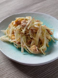 きゃべつとツナのカレーマヨサラダ-レシピのメイン写真