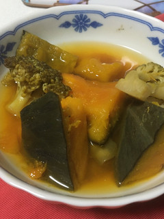 お出汁まで美味しいかぼちゃの煮物-レシピのメイン写真