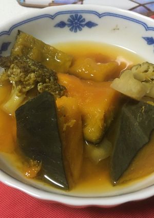 お出汁まで美味しいかぼちゃの煮物-レシピのメイン写真