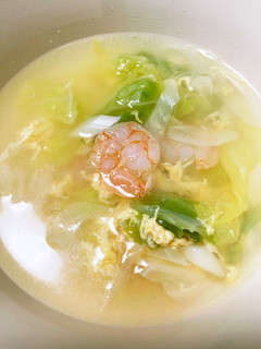 エビとキャベツの中華スープ-レシピのメイン写真