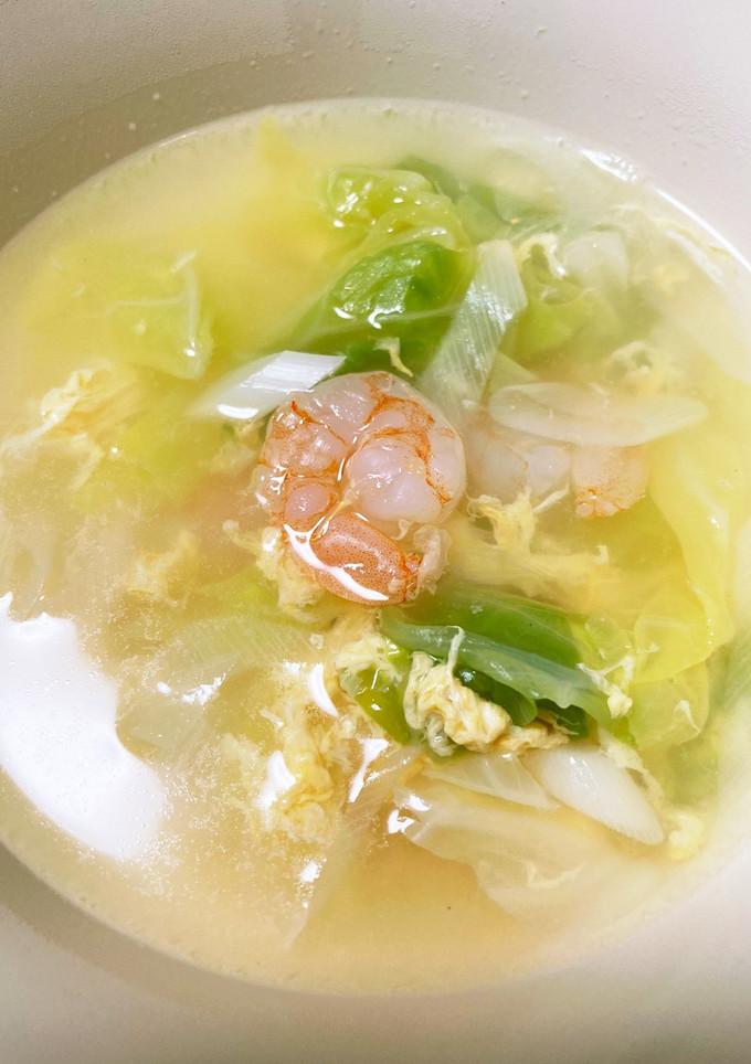 エビとキャベツの中華スープ-レシピのメイン写真