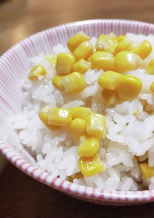 コーン缶でとうもろこし炊き込みご飯-レシピのメイン写真