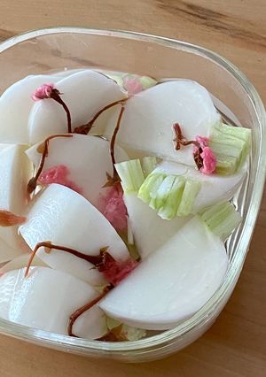 *かぶの桜花漬け*-レシピのメイン写真