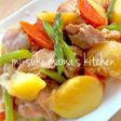 無水❤️野菜の旨味際立つ!鶏肉じゃがஐஃ