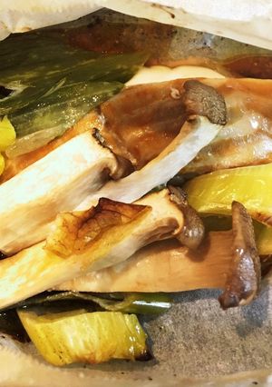 サーモンの包み焼き〜ポン酢とバター♪-レシピのメイン写真
