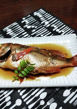メバルの煮付け(調理済を使って)-レシピのメイン写真