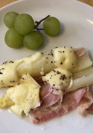 白アスパラのチーズ　ベーコン-レシピのメイン写真