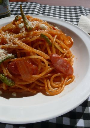 わが家の＊スパゲティーナポリタン-レシピのメイン写真